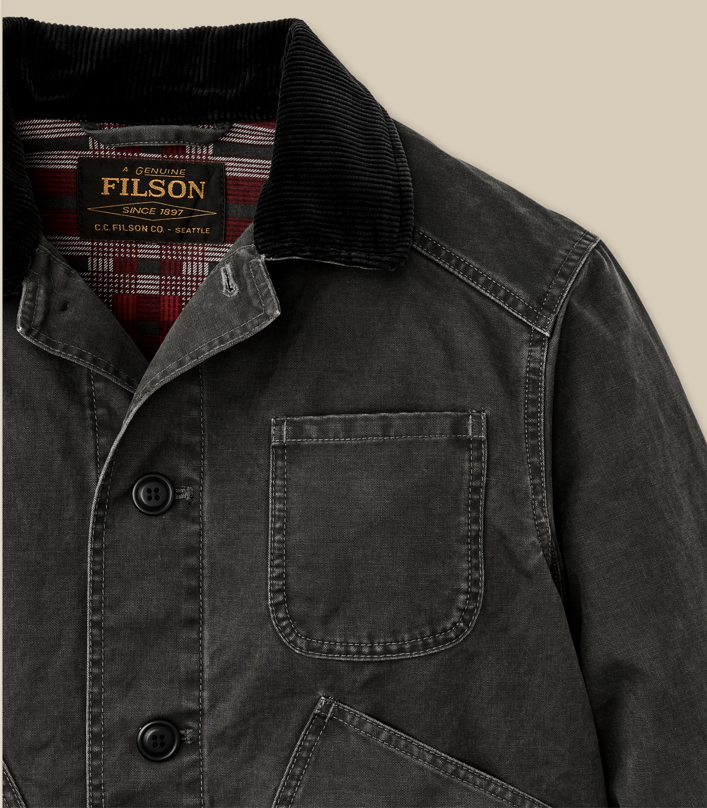 FILSON CANVAS OUTFITTER JACKET | THE DUTCHESS